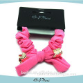 Decorative knot acrunchy with five star korean fashion hair accessories for girl